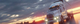 Vrachtwagen zonsondergang